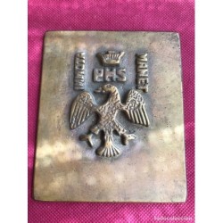IMMOTA PHS MANET-PLACA BRONCE-METOPA-ESCUDO.