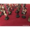 ALMIRALL PALOU-COLECCIÓN DE 30 SOLDADITOS DE PLOMO LAS GUERRAS NAPOLEÓNICAS- PEANA ORIGINAL.