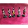 ALMIRALL PALOU-COLECCIÓN DE 30 SOLDADITOS DE PLOMO LAS GUERRAS NAPOLEÓNICAS- PEANA ORIGINAL.