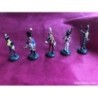 ALMIRALL PALOU-COLECCIÓN DE 30 SOLDADITOS DE PLOMO LAS GUERRAS NAPOLEÓNICAS- PEANA ORIGINAL.