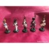 ALMIRALL PALOU-COLECCIÓN DE 30 SOLDADITOS DE PLOMO LAS GUERRAS NAPOLEÓNICAS- PEANA ORIGINAL.