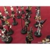 ALMIRALL PALOU-COLECCIÓN DE 30 SOLDADITOS DE PLOMO LAS GUERRAS NAPOLEÓNICAS- PEANA ORIGINAL.