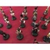 ALMIRALL PALOU-COLECCIÓN DE 30 SOLDADITOS DE PLOMO LAS GUERRAS NAPOLEÓNICAS- PEANA ORIGINAL.