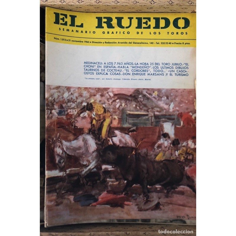 EL RUEDO-REVISTA TAURINA-AÑOS 1962 1965-153 REVISTAS.