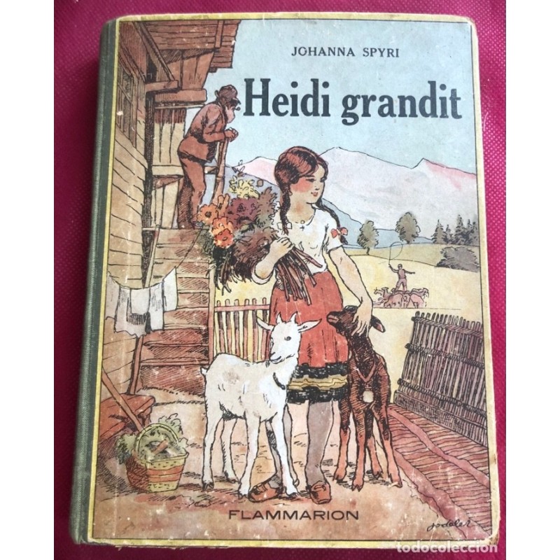 HEIDI GRANDIT-JOHANNA SPYRI-FRANCES-AÑO 1937.