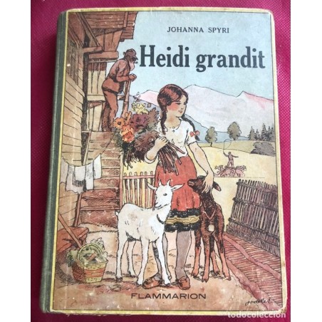 HEIDI GRANDIT-JOHANNA SPYRI-FRANCES-AÑO 1937.