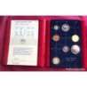 MUNTSET NEDERLAND 1989-PROOF- 7 COINS-PAÍSES BAJOS-7 MONEDAS EN SU ESTUCHE.