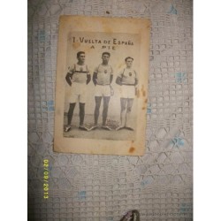 I VUELTA A ESPAÑA A PIE POR LOS ATLETAS DEL VALENCIA F.C.- AÑO 1926.