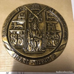 XXVIII CONGRESO IBEROAMERICANO- HEMATOLOGIA-HEMOTERAPIA-SALAMANCA-MEDALLA AÑO 1986.