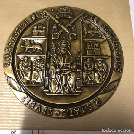 XXVIII CONGRESO IBEROAMERICANO- HEMATOLOGIA-HEMOTERAPIA-SALAMANCA-MEDALLA AÑO 1986.