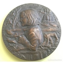 LA SOBERANIA RESIDE EN EL PUEBLO-CONSTITUCION PARA ESPAÑA 1978-F.N.M.T-MEDALLA-AÑO 1979.