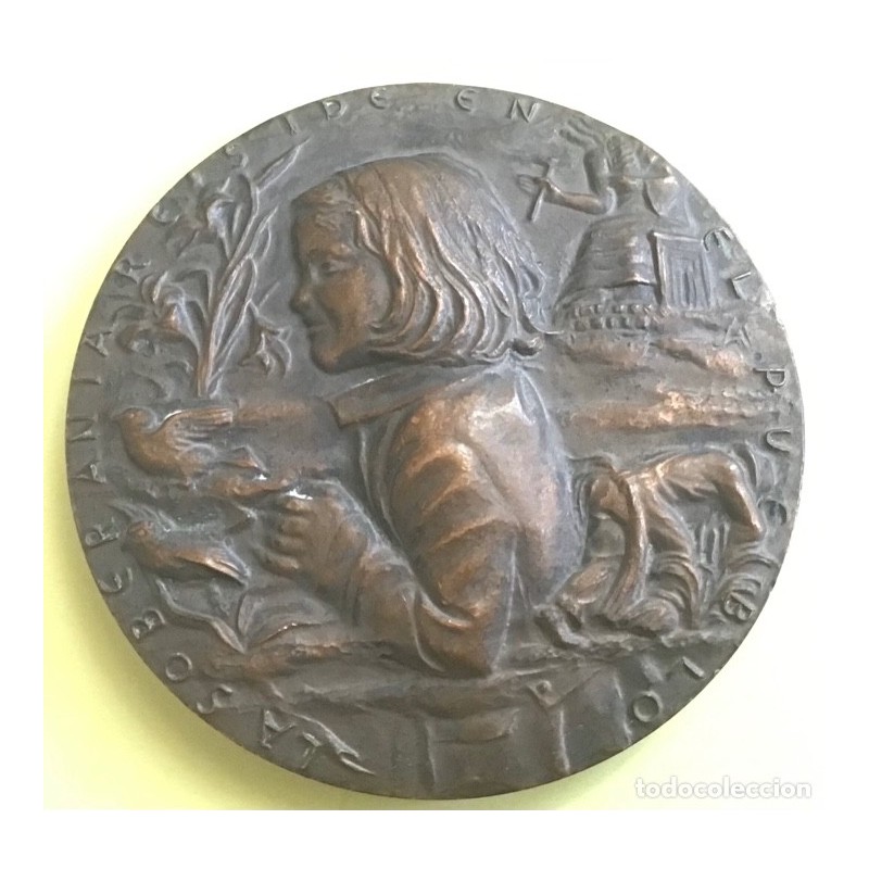 LA SOBERANIA RESIDE EN EL PUEBLO-CONSTITUCION PARA ESPAÑA 1978-F.N.M.T-MEDALLA-AÑO 1979.
