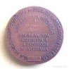 MEDALLA LA FEDERACION PROVINCIAL DE GREMIOS ARTESANSOS DE VALENCIA-AÑO 1981.