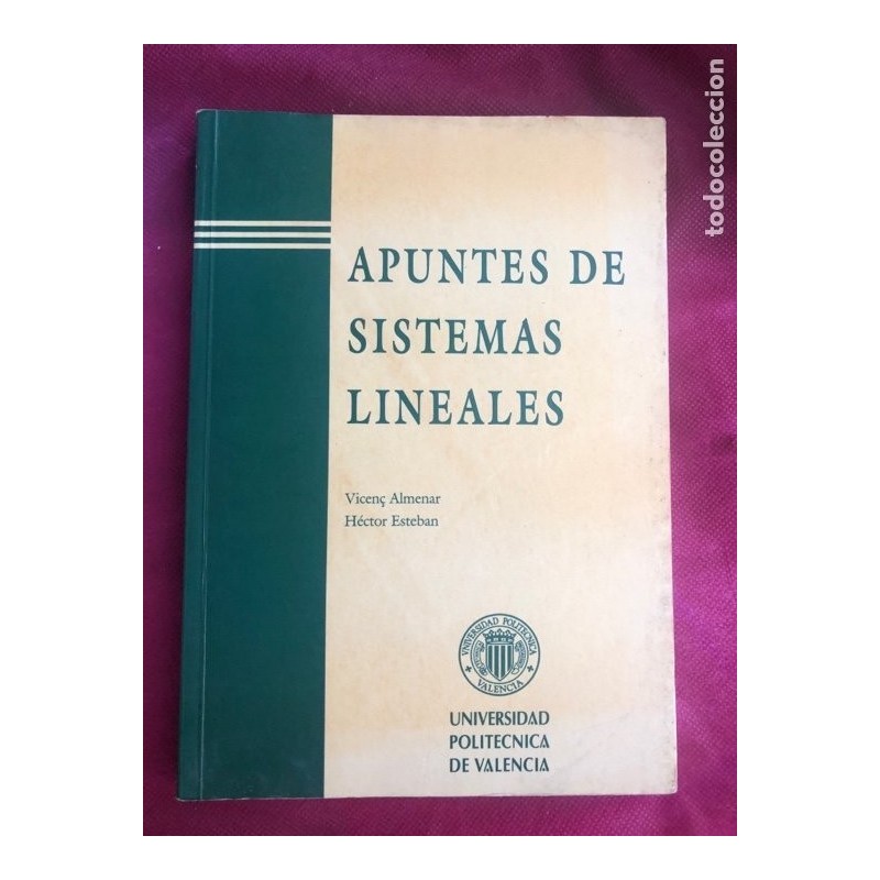 Apuntes de Sistemas Lineales-AÑO 2000