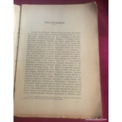 BOTANICA-CURSO ELEMENTAL DE HISTORIA NATURAL-ORESTES CENDRERO-SANTANDER-AÑO 1916.
