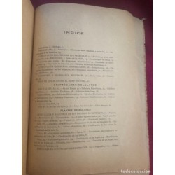 BOTANICA-CURSO ELEMENTAL DE HISTORIA NATURAL-ORESTES CENDRERO-SANTANDER-AÑO 1916.