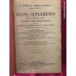 LA OFICINA DE FARMACIA ESPAÑOLA-SEGUNDA SERIE-TERERA TIRADA NUMERO 4-DORVAULT-AÑO 1886.