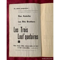 ELDORADO-PROGRAMME-2 PROGRAMAS-CHARLEROI-FRANCIA-AÑOS 40