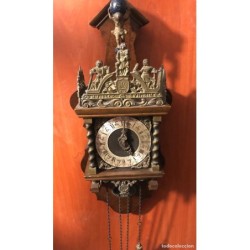 ANTIGUO RELOJ DE PARED NU ELCK SYN SIN.
