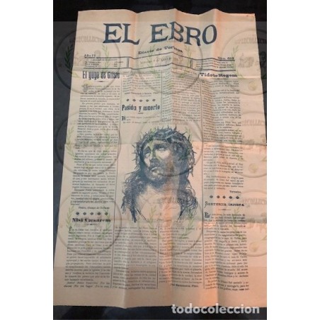 TORTOSA-EL EBRO- DIARIO DE TORTOSA-NUMERO 683-AÑO 1903.