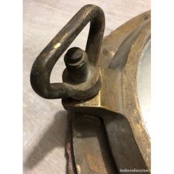 OJO DE BUEY DE BUQUE-SIGLO XVIII-BRONCE-ORIGINAL.