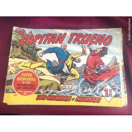 EL CAPITAN TRUENO-SUPER AVENTURAS-70 NUMEROS-ORIGINALES-AÑOS 50