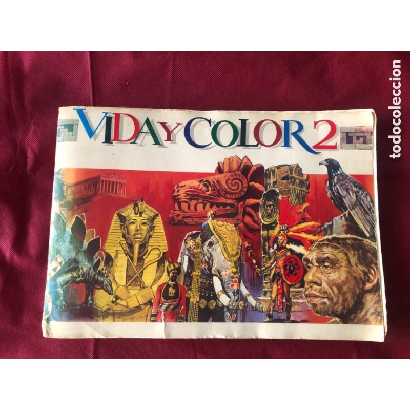 ALBUM DE CRIMOS VIDA Y COLOR 2-COMPLETO-AÑO 1968.