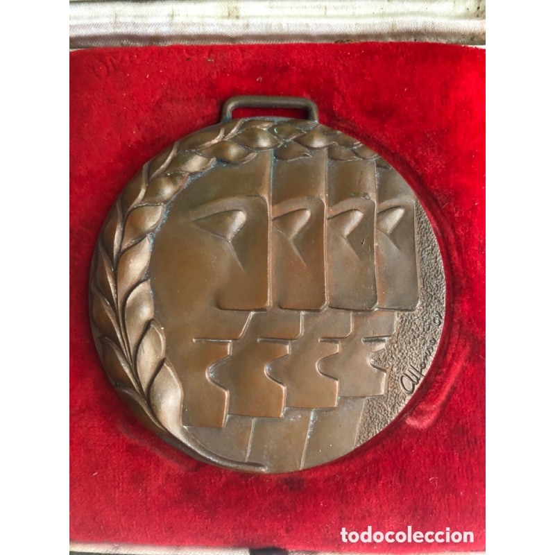 FALLAS VALENCIA-MEDALLA I CONCURSO DE FALLAS INFANTILES 1972-C.I.T.E. INFORMACION Y TURISMO.RARA.