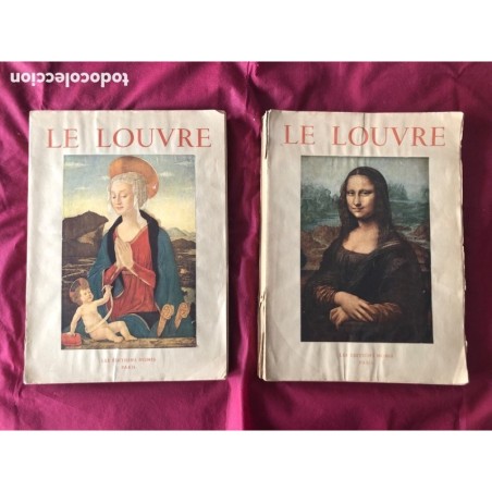 Le Louvre- Le Musee et Les Chefs d'Oeuvre De La Peinture-LES EDITIONS NOMIS-PARIS-Tomo I y II.