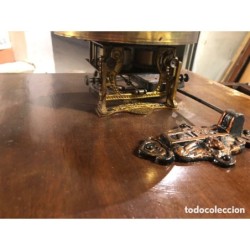 RELOJ DE PARED AIDA-SONERIA CUARTOS,MEDIAS Y HORAS-ESFERA DE PORCELANA.