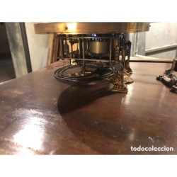 RELOJ DE PARED AIDA-SONERIA CUARTOS,MEDIAS Y HORAS-ESFERA DE PORCELANA.