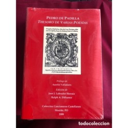 PEDRO PADILLA . THESORO DE VARIAS POESIAS.AÑO 2008