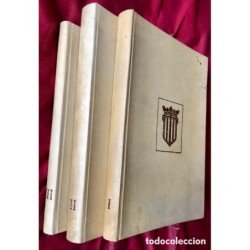 Llibre del repartiment de Valencia- 3 tomos-Año 1978