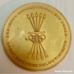 MEDALLA BRONCE ORGANIZACIONES DEL MOVIMIENTO-DESCENSO INTERNACIONAL RIO JUCAR-RARA.