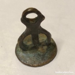 IMPERIO OTOMANO-SELLO PERSONALE PARA LACRE-ORIGINALE-TURKIA AÑOS 1800.