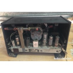 RADIO ANTIGUA BAQUELITA PHILIPS B2E92U-FUNCIONANDO.