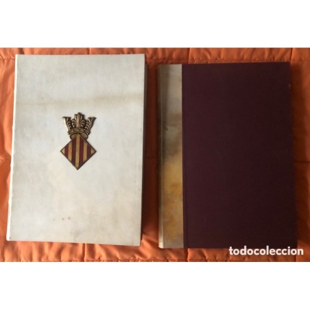 LLIBRE DEL CONSOLAT DE MAR. (ARXIU MUNICIPAL DE VALÈNCIA) ANY 1407. VICENT GARCIA EDITORES AÑO 1977.