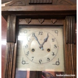 ANTIGUO RELOJ DE PARED ALIX.FUNCIONANDO CON SONERIA.