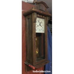 ANTIGUO RELOJ DE PARED ALIX.FUNCIONANDO CON SONERIA.