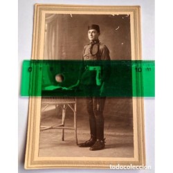 FOTO POSTAL MILITAR-TARJETA POSTAL MILITAR-VALENCIA.