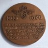 Nederland 1949 - Penning 30 Jaar bestaan van KLM-Medalla de bronce conmemorativa del 30 aniversario