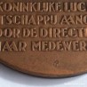Nederland 1949 - Penning 30 Jaar bestaan van KLM-Medalla de bronce conmemorativa del 30 aniversario