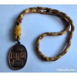 MEDALLA DE COBRE - CLAVARIO FIESTAS VIRGEN DEL CARMEN de LA ELIANA - VALENCIA - 1970