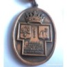 MEDALLA DE COBRE - CLAVARIO FIESTAS VIRGEN DEL CARMEN de LA ELIANA - VALENCIA - 1970