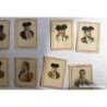 13 CROMOS FOTOTIPIAS DE CAJAS DE CERILLAS TOREROS -SERIE 12 FOSFORERA ESPAÑOLA TAURINO