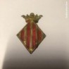 EMBLEMA DEL CUERPO DEL EJÉRCITO DEL TURIA. RARA.