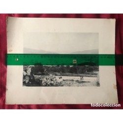 FOTOTIPIA HAUSER Y MENET-VIGO VISTA DESDE EL CASTILLO-ORIGINAL.