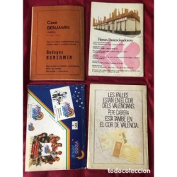 FALLAS VALENCIA-FALLAS DENIA-FALLES DENIA- LIBROS DE FALLAS-LLIBRETS DE FALLES 1976 1980 1984 1986.