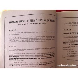 OSUNA-LIBROS DE FIESTAS-FERIA GRANDE DE OSUNA 1973 1974-1975.