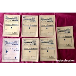 EL TRABAJO ACTIVO-J. SANCHO CASTRO-EJERCICIOS DE GRAMATICA-7 CUADERNOS.